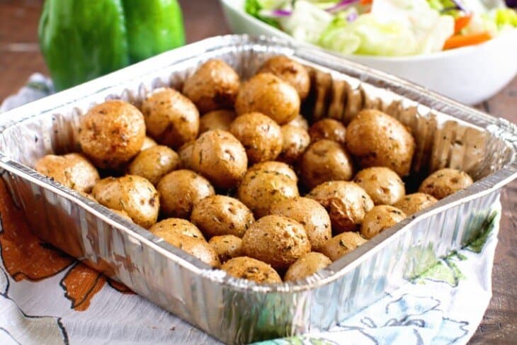 Seasoned Smoked Potatoes